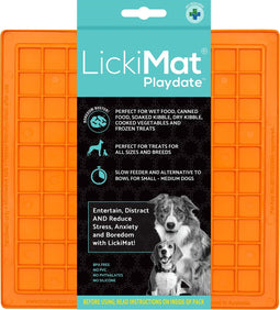 Lickimat Playdate - slowfeeder voor de kat - tegen schrokken