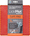 Lickimat Soother Pro Tuff - Slowfeeder Voermat 20x20 cm - Hondenvoerbak - Oranje