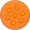 Lickimat Ufo - Anti-Slip Slowfeeder Voermat Ø18x4 cm - Hondenvoerbak - Oranje