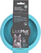 Lickimat Ufo - Anti-Slip Slowfeeder Voermat Ø18x4 cm - Hondenvoerbak - Turquoise