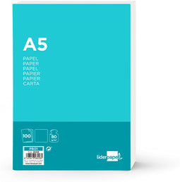 Liderpapel PB01, Kopiëren, A5 (148x210 mm), Glad, 100 vel, 80 g/m², Wit