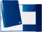 Liderpapel PY71, Project folder, Karton, PVC, Blauw, Portret, Elastische band, 250 mm