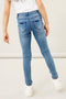 NAME IT NKFPOLLY DNMTRILLAS PANT - Meisjes Jeans - Skinny fit - Blauw - Maat 152