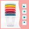 BabyMoov Babybowls 8.45oz Kom 0,25 l Multi kleuren, Transparant
