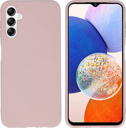 iMoshion Hoesje Geschikt voor Samsung Galaxy A14 (5G) Hoesje Siliconen - iMoshion Color Backcover - roze