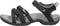 Teva W TIRRA LEATHER - Wandelsandalen - Leren bovenwerk - Zwart