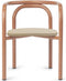 Liewood Baxter Kinderstoel 37x34x26cm - Natural/Tuscany Rose mix