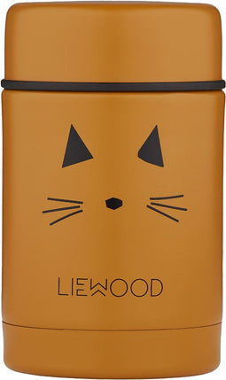 Liewood Nadja eetpot/voedselcontainer 250 ml - Cat Mustard
