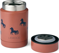 Liewood Nadja eetpot / voedselcontainer - 250 ml - Paard
