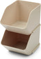 Liewood Rosemary stapelbare opbergbak - Small - 2 stuks - Sandy