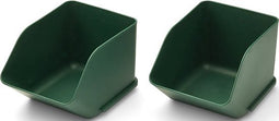 Liewood Rosemary stapelbare opbergbak - Small - 2 stuks - Tuingroen