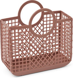 Liewood Samantha basket / draagtas - Dark rosetta - Small