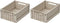 Liewood Weston storage box- 2 stuks - Small - Sandy