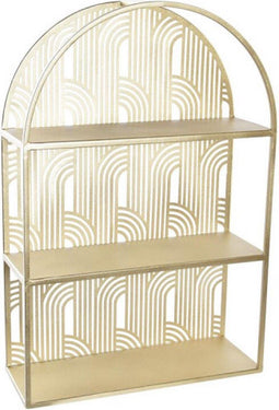 Planken DKD Home Decor Gouden Metaal 40 x 15 x 60 cm