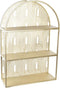 Planken DKD Home Decor Gouden Metaal 40 x 15 x 60 cm