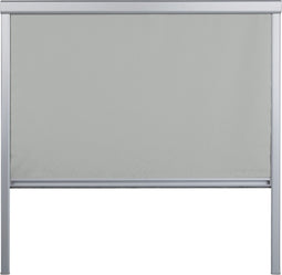 Lifa Living - Dakvenstergordijn - 61,3 x 79,5 cm - Beige - Verduisterend - Cassette Zijprofiel - Schroevendraaier voor Montage - Polyester