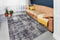 Lifa Living - Vloerkleed - Grijs Tinten - Synthetisch Wol - Vintage - Patchwork - 80 x 150 cm