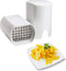 Life-is-Licious Frietsnijder -Patatsnijder - RVS Messen - PREMIUM - Incl. levering