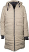 Life Line Howitt Fake Down Parka Dames Beige Maat L