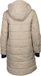 Life Line Howitt Fake Down Parka Dames Beige Maat S