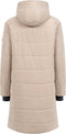 Life Line Howitt Fake Down Parka Dames Beige Maat Xxl