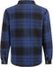 Life Line Jervis Padded Flannel Shirt Heren Blauw/zwart Maat L