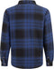 Life Line Jervis Padded Flannel Shirt Heren Blauw/zwart Maat M