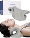 Lifeproducts Nekstretcher – Massagekussen – Nekmassage Apparaat – Shiatsu Massagekussen – Kussen voor Nekklachten – Nek Stretcher - Grijs