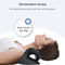 Lifeproducts Nekstretcher – Massagekussen – Nekmassage Apparaat – Shiatsu Massagekussen – Kussen voor Nekklachten – Nek Stretcher - Zwart