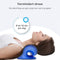 Lifeproducts Nekstretcher – Massagekussen – Nekmassage Apparaat – Shiatsu massagekussen – Kussen voor nekklachten – Nek stretcher - Blauw