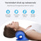 Lifeproducts Nekstretcher – Massagekussen – Nekmassage Apparaat – Shiatsu massagekussen – Kussen voor nekklachten – Nek stretcher - Blauw