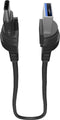 LifeProof LIFEACTÍV USB-A naar USB-C Kabel - 0.38m - 3A -Zwart
