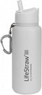 LifeStraw Stainless Steel waterfilterfles - 750 ml - geïsoleerd - Wit