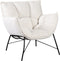 lifestyle fauteuil Jena ecru | Teddy stof