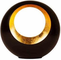 lifestyle home collection kasson kaarshouder - zwart & goud - small