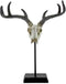 Lifestyle Home Collection - Skull Staand Decoratie Set van 2 - Wit