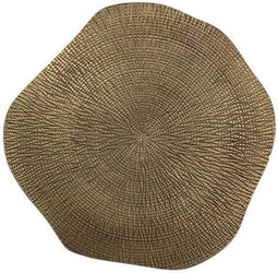 lifestyle home collection structuur dienblad - goud - small