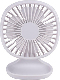 Lifetime Air Mini USB ventilator - Tafelventilator - Incl. USB-Kabel - 3 Snelheden - Compact en Draagbaar - Kunststof - Wit