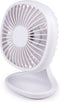 Lifetime Air Mini USB ventilator - Tafelventilator - Incl. USB-Kabel - 3 Snelheden - Compact en Draagbaar - Kunststof - Wit
