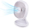 Lifetime Air Mini USB ventilator - Tafelventilator - Incl. USB-Kabel - 3 Snelheden - Compact en Draagbaar - Kunststof - Wit