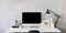 Lifetime Air Mini USB ventilator - Tafelventilator - Incl. USB-Kabel - 3 Snelheden - Compact en Draagbaar - Kunststof - Wit