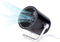 Lifetime Air Mini Ventilator USB - Tafelventilator 2 Snelheden - Kunststof - Zwart