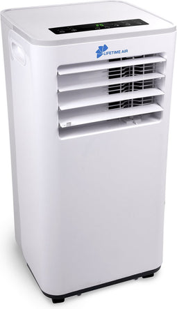 Lifetime Air Mobiele Airco - Airconditioning, Luchtontvochtiger en Ventilator - Luchtkoeler met Afvoerslang - Aircooler 65dB - Air Conditioner tot 60m2 - Afstandsbediening en Timer - 9000BTU