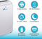 Lifetime Air Mobiele Airco - Airconditioning, Luchtontvochtiger en Ventilator - Luchtkoeler met Afvoerslang - Aircooler 65dB - Air Conditioner tot 78m2 - Afstandsbediening en Timer - 12000BTU