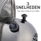 Lifetime Air Statiefventilator - 230V - Hoogte 125-145 CM - Driepoot Statief - 3 Snelheden - Oscillerende Functie - Kantelbaar - Zilver