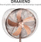Lifetime Air Statiefventilator - 230V - Hoogte 125-145 CM - Driepoot Statief - 3 Snelheden - Oscillerende Functie - Kantelbaar - Koper