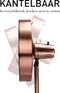 Lifetime Air Statiefventilator - 230V - Hoogte 85-125 CM - 3 Snelheden - Oscillerende Functie - Kantelbaar - Koper