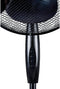 Lifetime Air Statiefventilator 45W - Ventilator in Hoogte Verstelbaar 102,5 tot 125 cm - Staande Ventilator met 3 Snelheden - Kantelbaar en Oscillerend - Zwart
