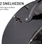 Lifetime Air Tafelventilator - 230V - Bureau Ventilator 20CM - 2 Snelheden - Zwart