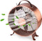Lifetime Air Tafelventilator - 230V - Bureau Ventilator 20CM - 2 Snelheden - Duurzaam Materiaal - Koper